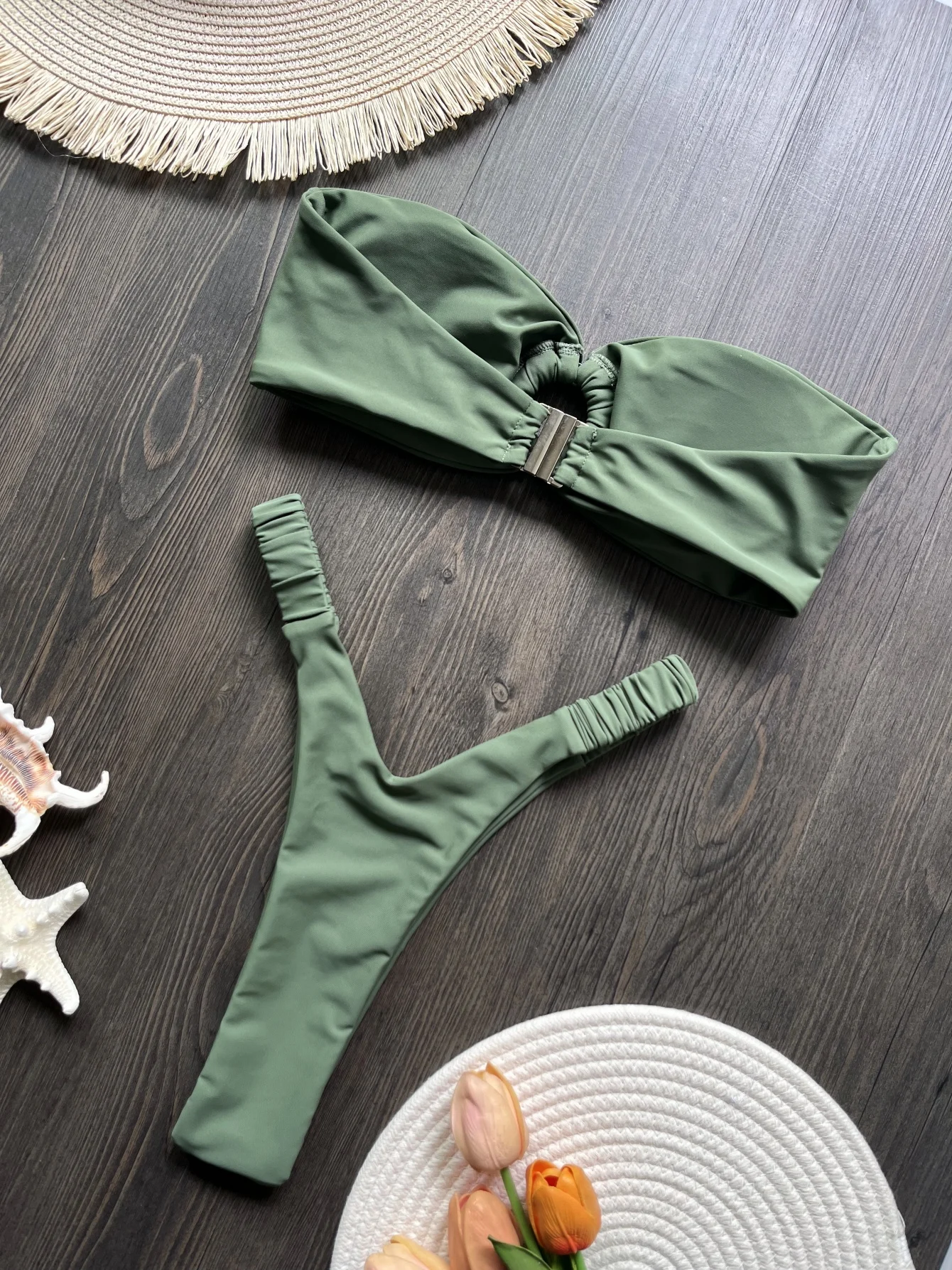 Micro Bikini Push Up Women Swimsuits 2024 Sexy Female Swimwear Brazilian Bikini Set Thong Biquini Swimming Suits Beachwear