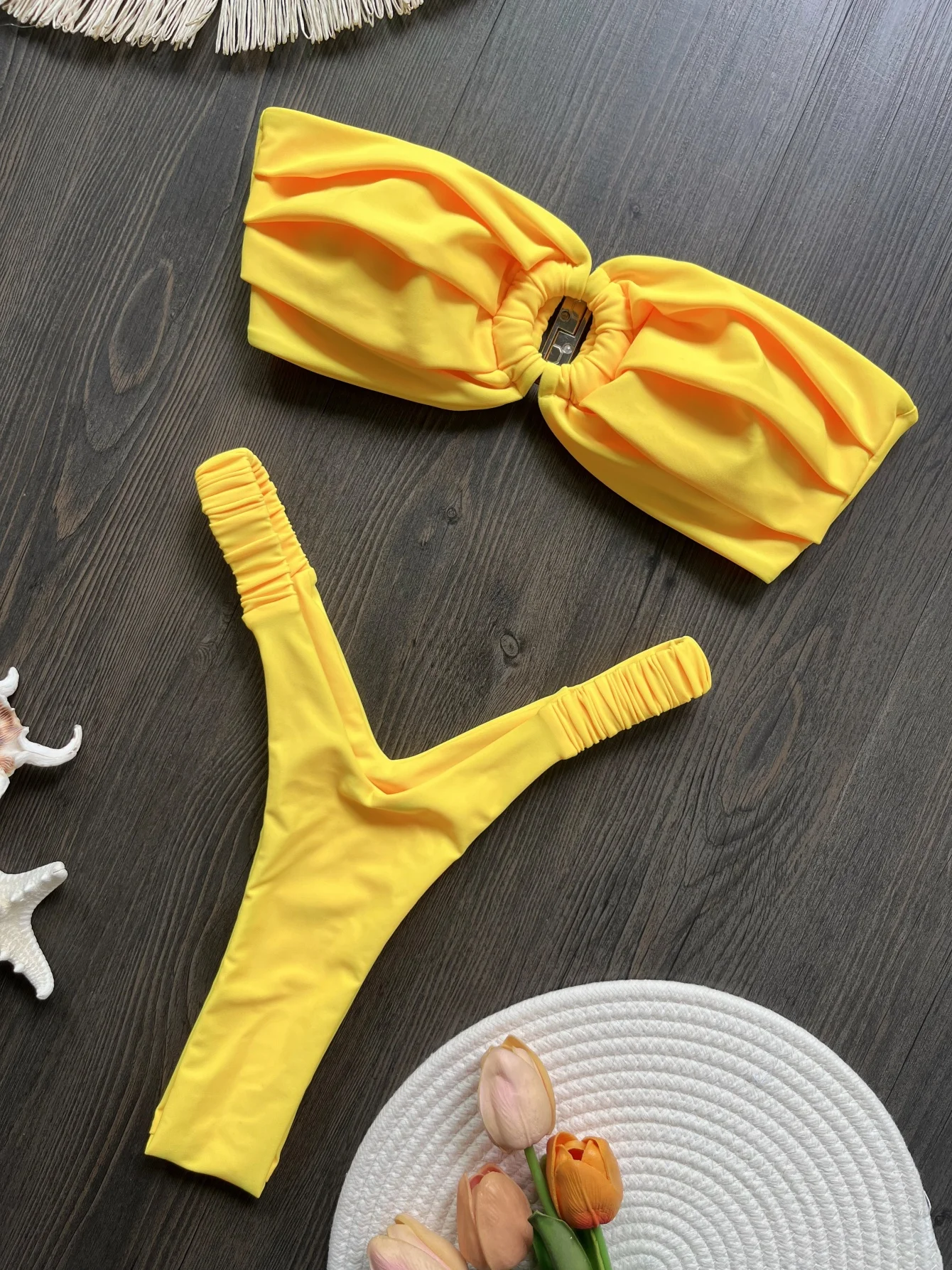 Micro Bikini Push Up Women Swimsuits 2024 Sexy Female Swimwear Brazilian Bikini Set Thong Biquini Swimming Suits Beachwear