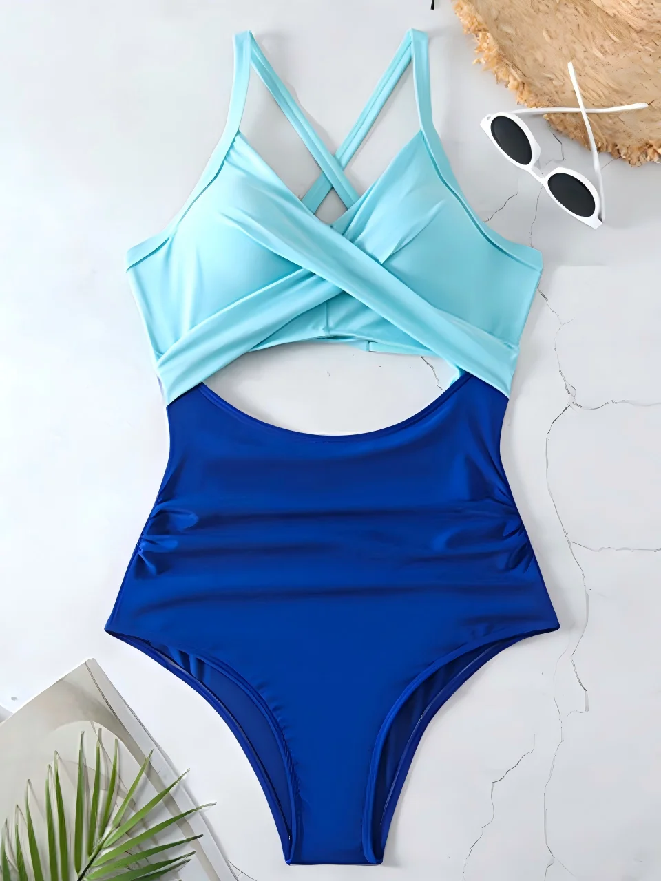 Plain Ruched Swimsuit Women One Piece Solid Swimwear Female Beachwear Bathers Bathing Swimming Swim Bodysuit Summer