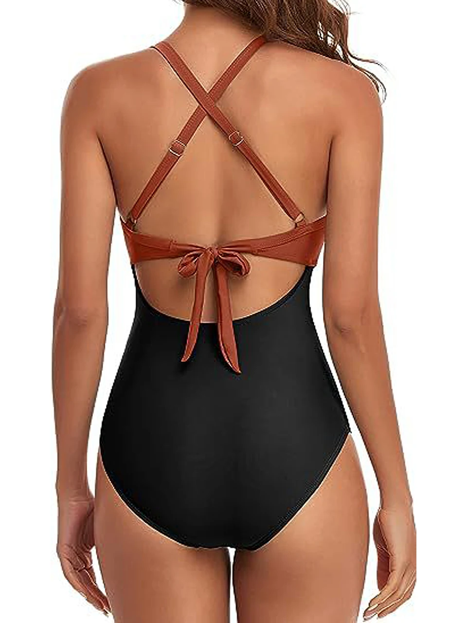 Plain Ruched Swimsuit Women One Piece Solid Swimwear Female Beachwear Bathers Bathing Swimming Swim Bodysuit Summer