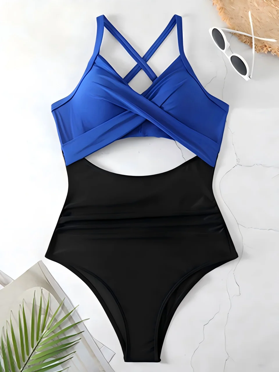 Plain Ruched Swimsuit Women One Piece Solid Swimwear Female Beachwear Bathers Bathing Swimming Swim Bodysuit Summer