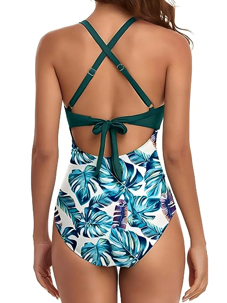 Plain Ruched Swimsuit Women One Piece Solid Swimwear Female Beachwear Bathers Bathing Swimming Swim Bodysuit Summer