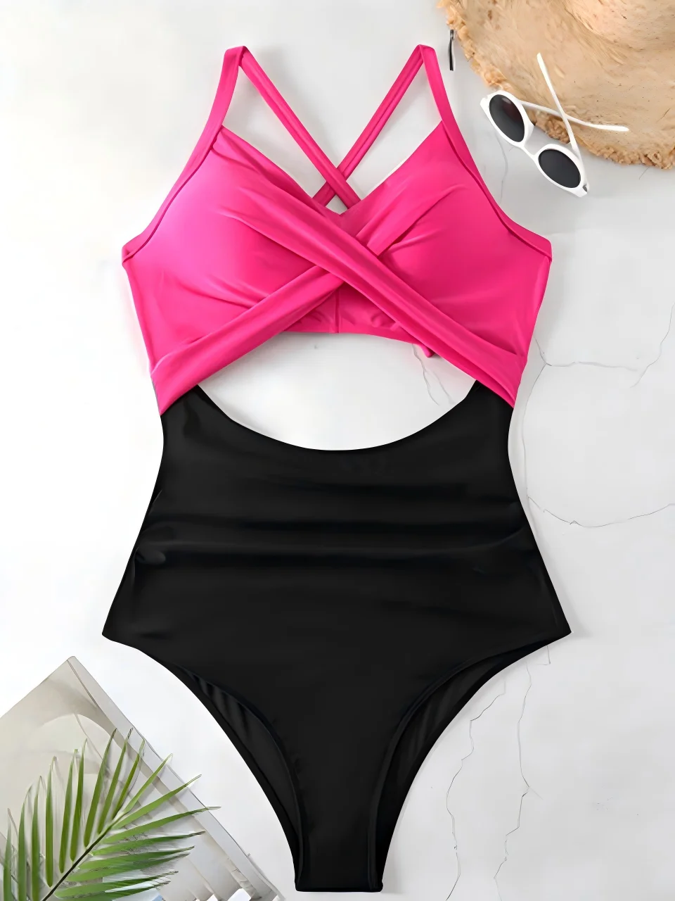 Plain Ruched Swimsuit Women One Piece Solid Swimwear Female Beachwear Bathers Bathing Swimming Swim Bodysuit Summer