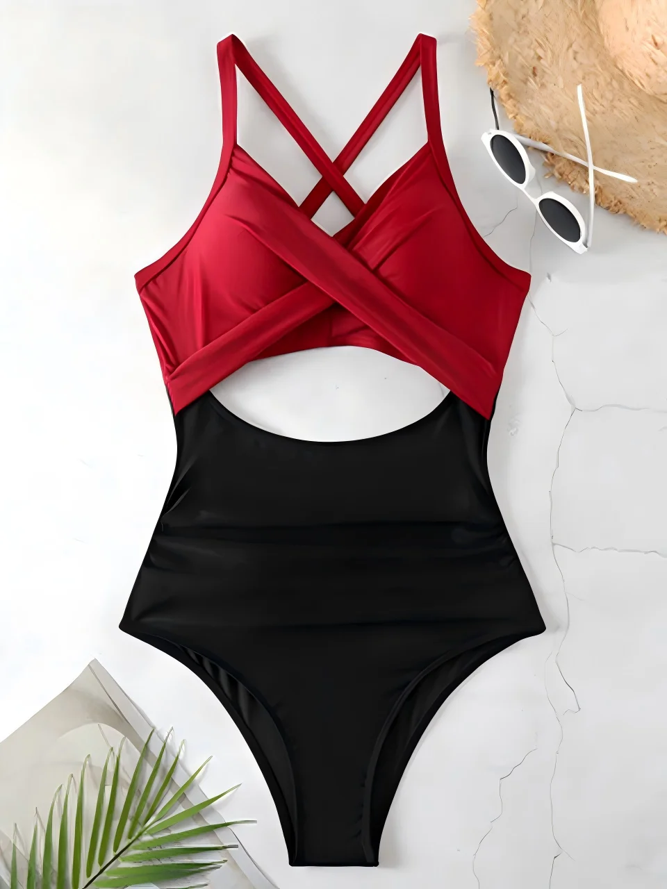 Plain Ruched Swimsuit Women One Piece Solid Swimwear Female Beachwear Bathers Bathing Swimming Swim Bodysuit Summer