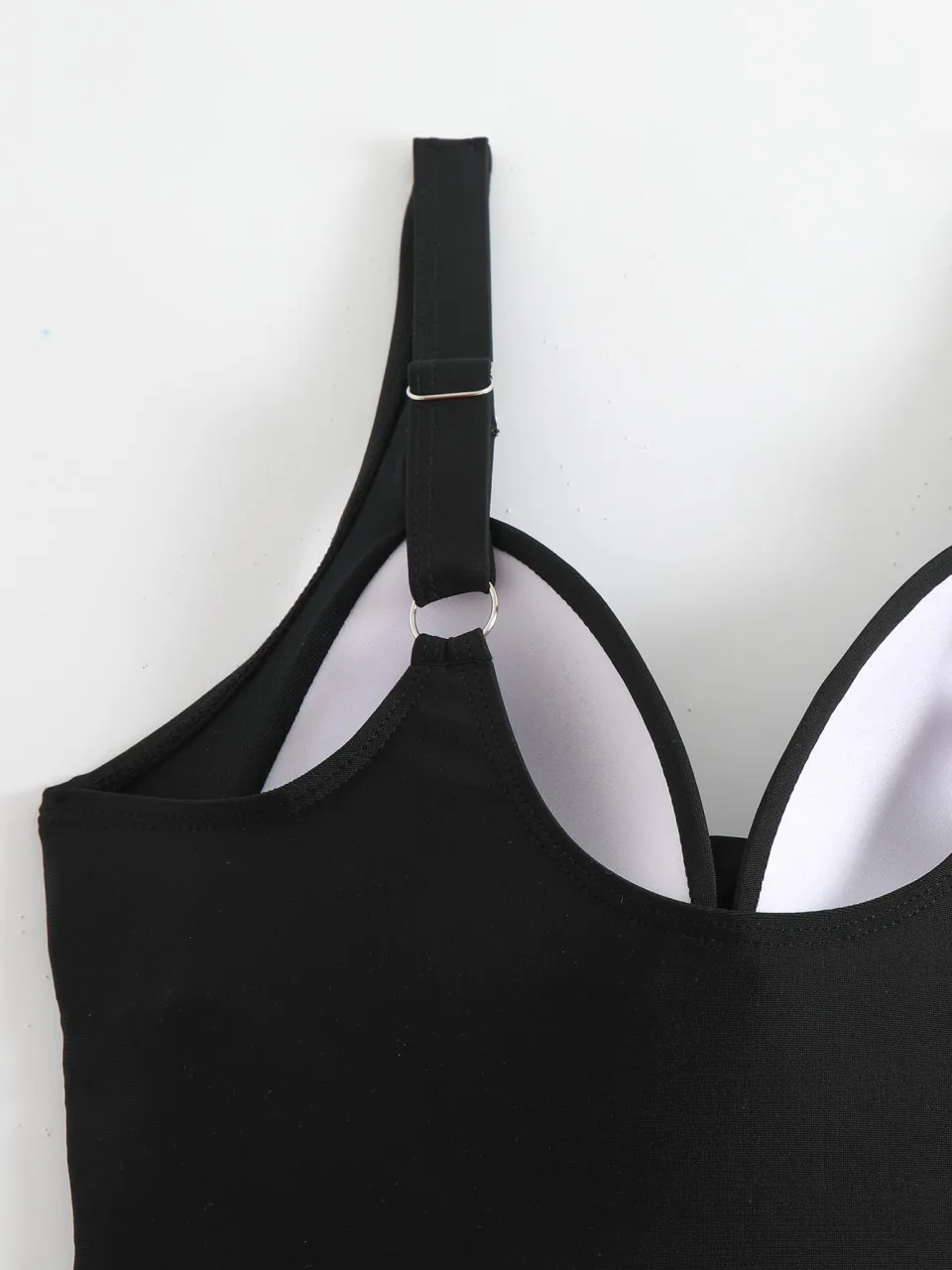 Plain Ruched Swimsuit Women One Piece Solid Swimwear Female Beachwear Bathers Bathing Swimming Swim Bodysuit Summer