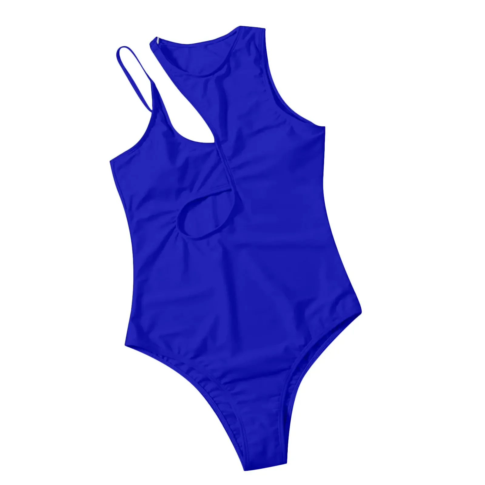 Customized LOGO Cute One Piece Swimwear Bikini Hollow Multi Color One Shoulder Sexy Swimwear women one piece swimsuit