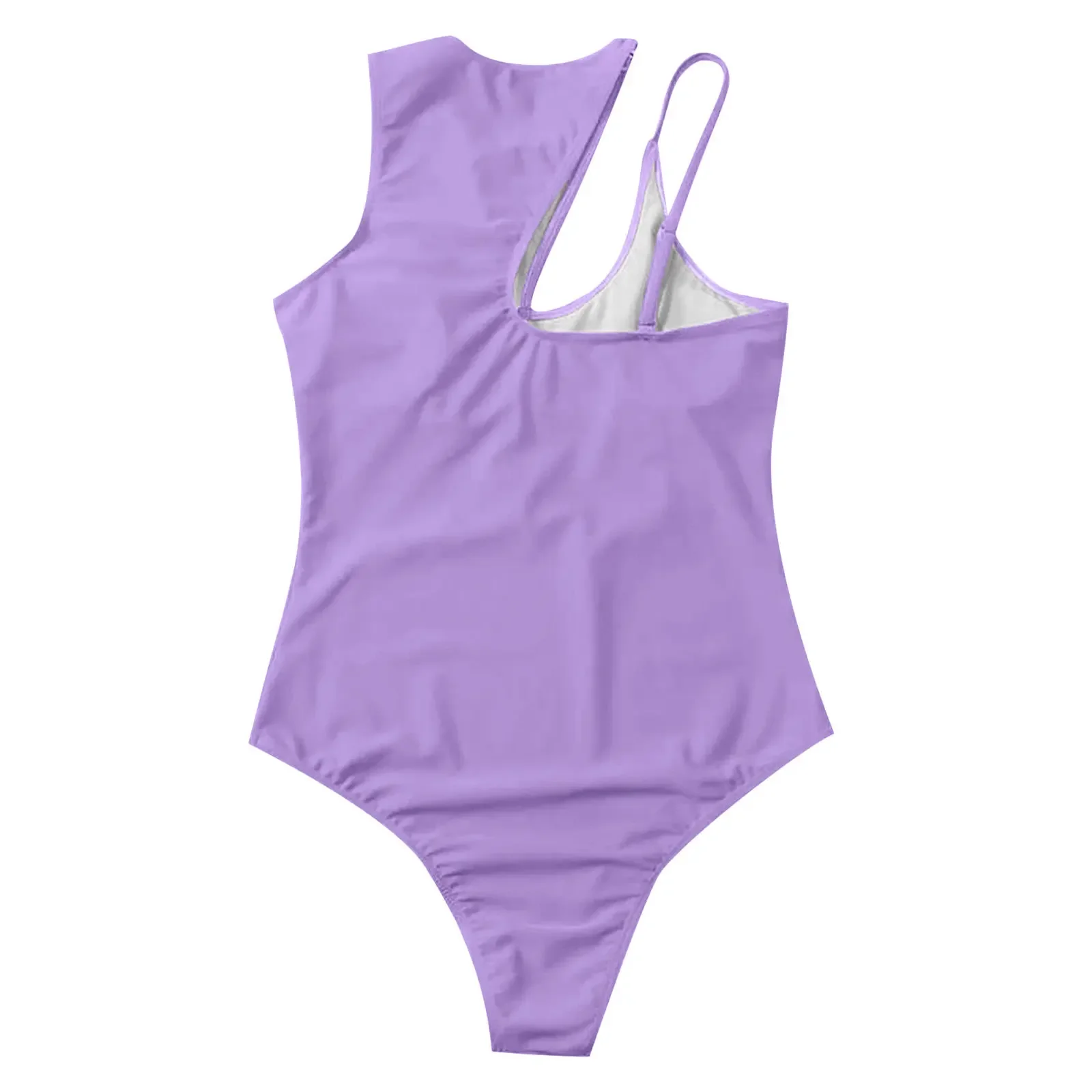 Customized LOGO Cute One Piece Swimwear Bikini Hollow Multi Color One Shoulder Sexy Swimwear women one piece swimsuit