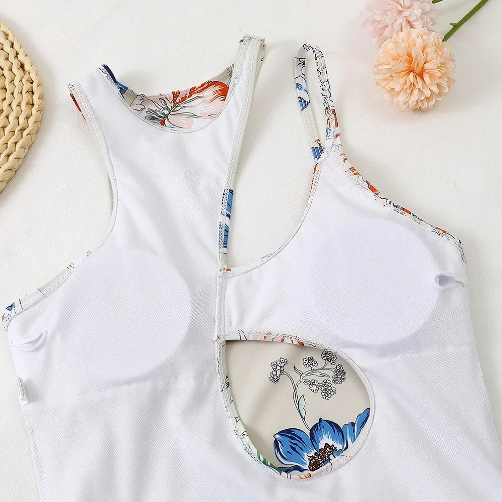 Customized LOGO Cute One Piece Swimwear Bikini Hollow Multi Color One Shoulder Sexy Swimwear women one piece swimsuit