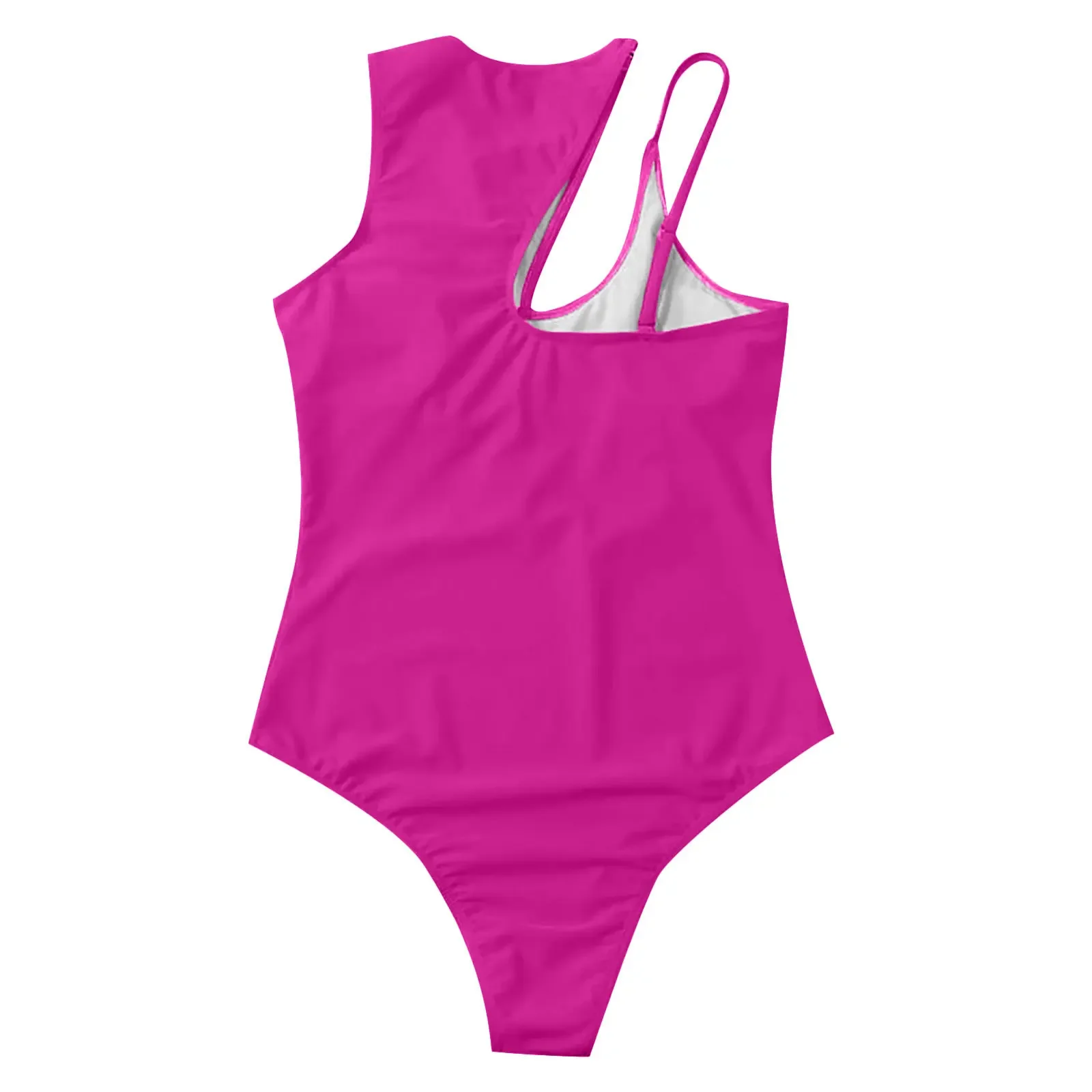 Customized LOGO Cute One Piece Swimwear Bikini Hollow Multi Color One Shoulder Sexy Swimwear women one piece swimsuit