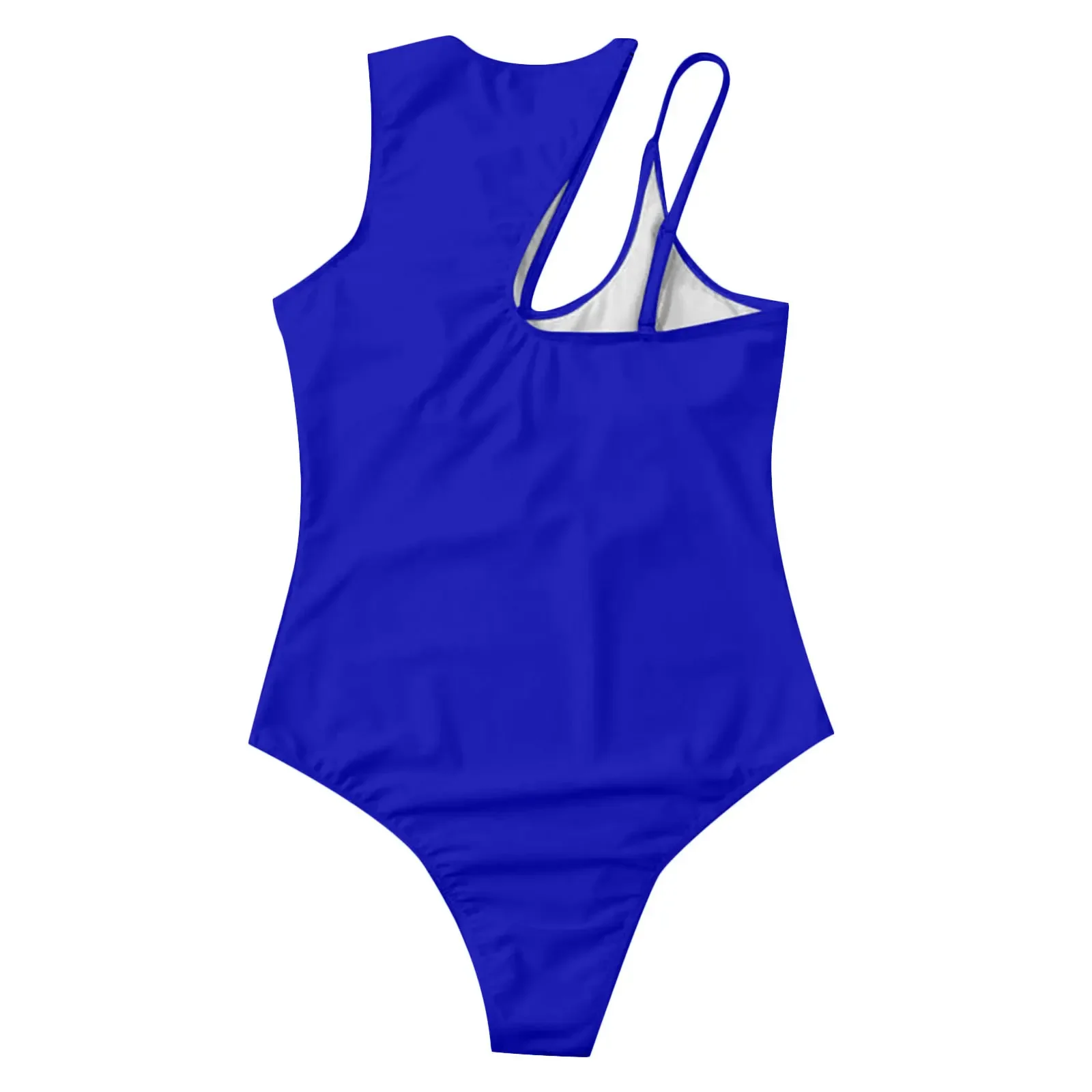 Customized LOGO Cute One Piece Swimwear Bikini Hollow Multi Color One Shoulder Sexy Swimwear women one piece swimsuit